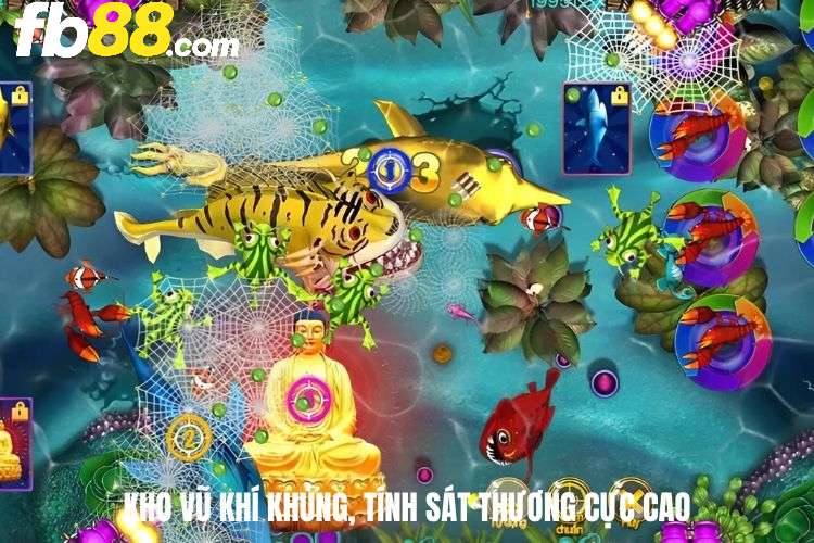 Loạt vũ khí có tính sát thương cao đều được tích hợp đầy đủ