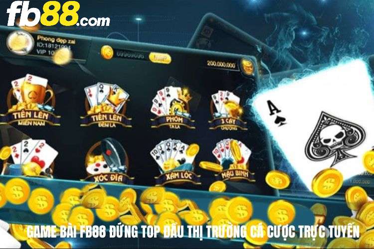 Game bài FB88 khẳng định vị thế top đầu thị trường cá cược trực tuyến