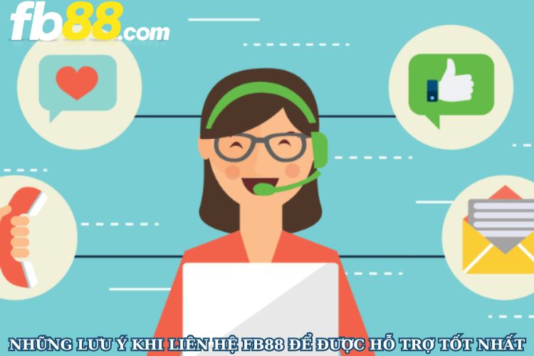 Những lưu ý khi liên hệ FB88 để được hỗ trợ tốt nhất